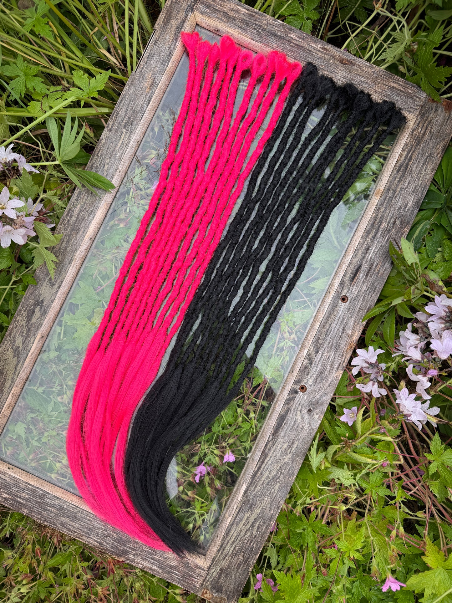 Ready to Ship Synthetic Dreadlock Extensions - Set of 20