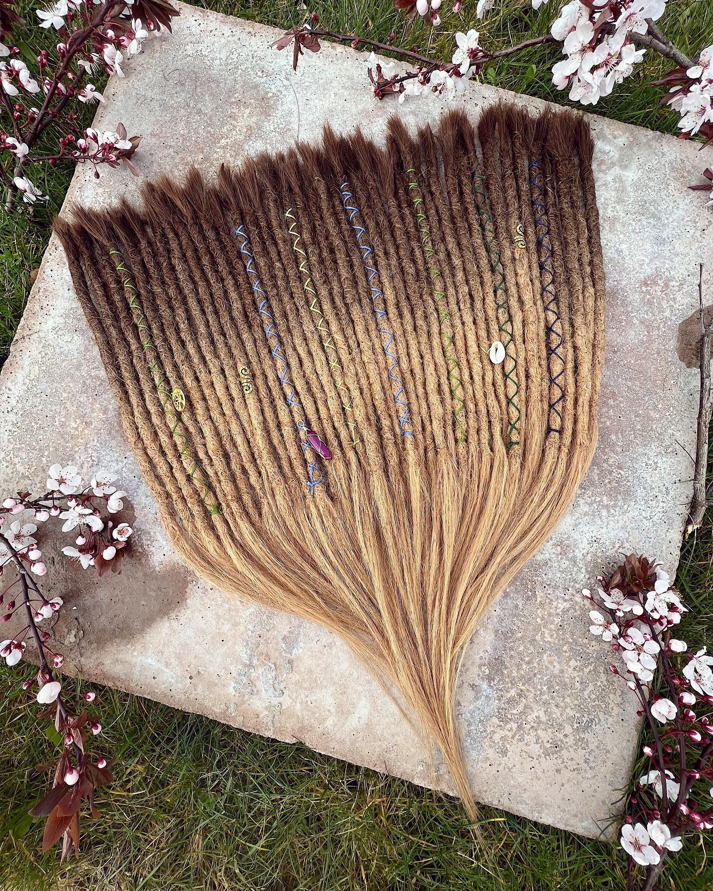 Human Hair Dreadlock Extensions