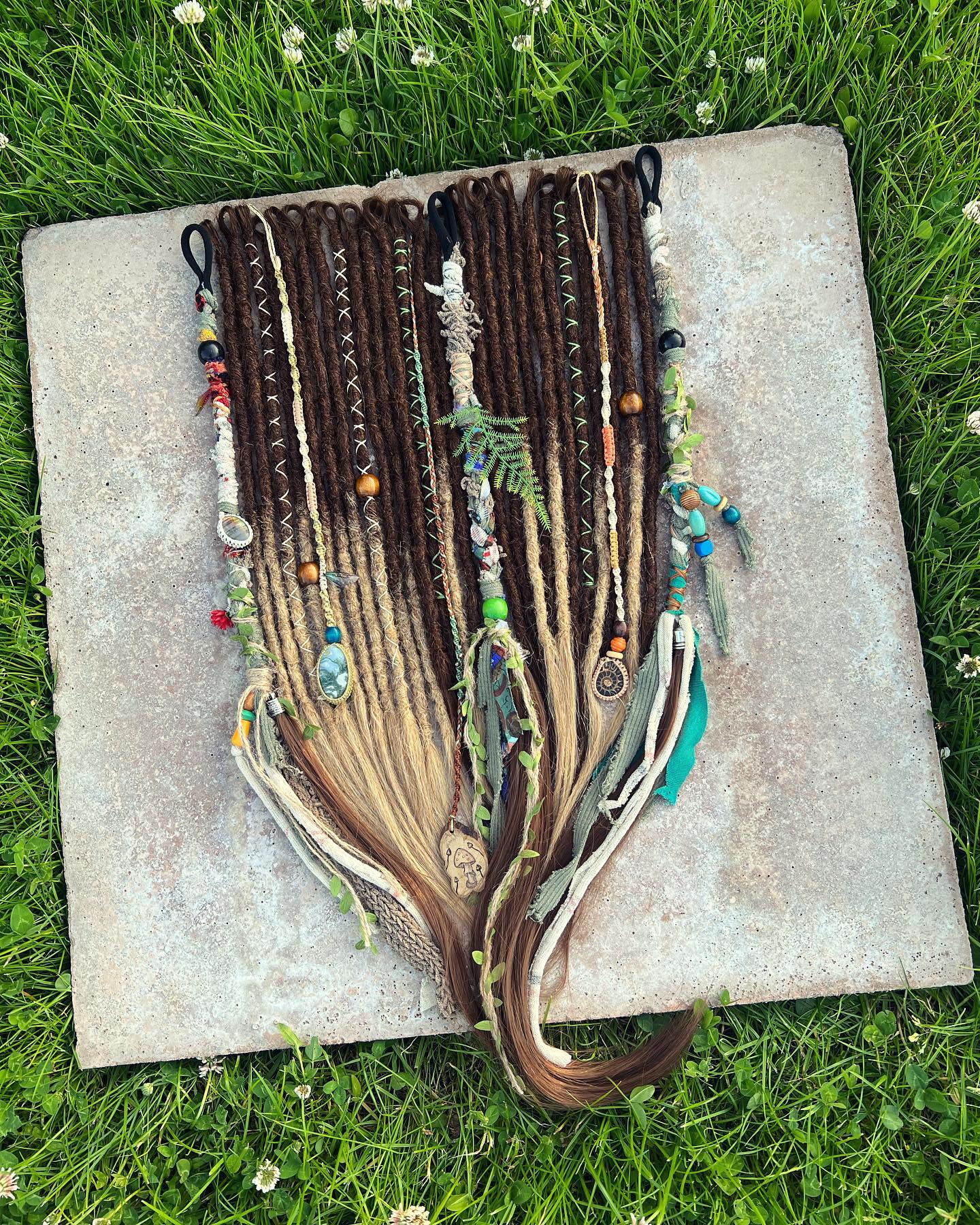 Human Hair Dreadlock Extensions