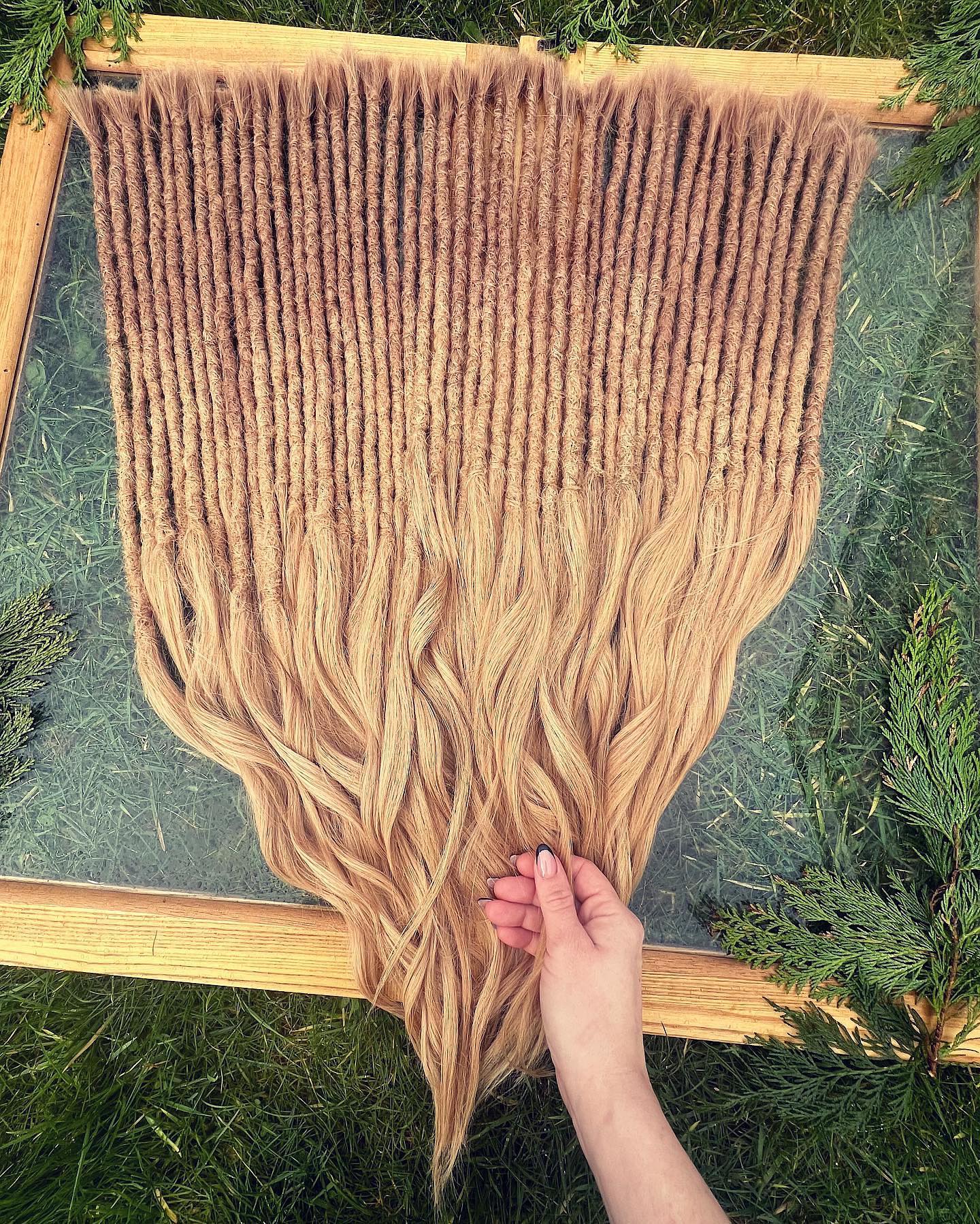 Human Hair Dreadlock Extensions with Luxury Thick Ends - Luxury Dreadlocks