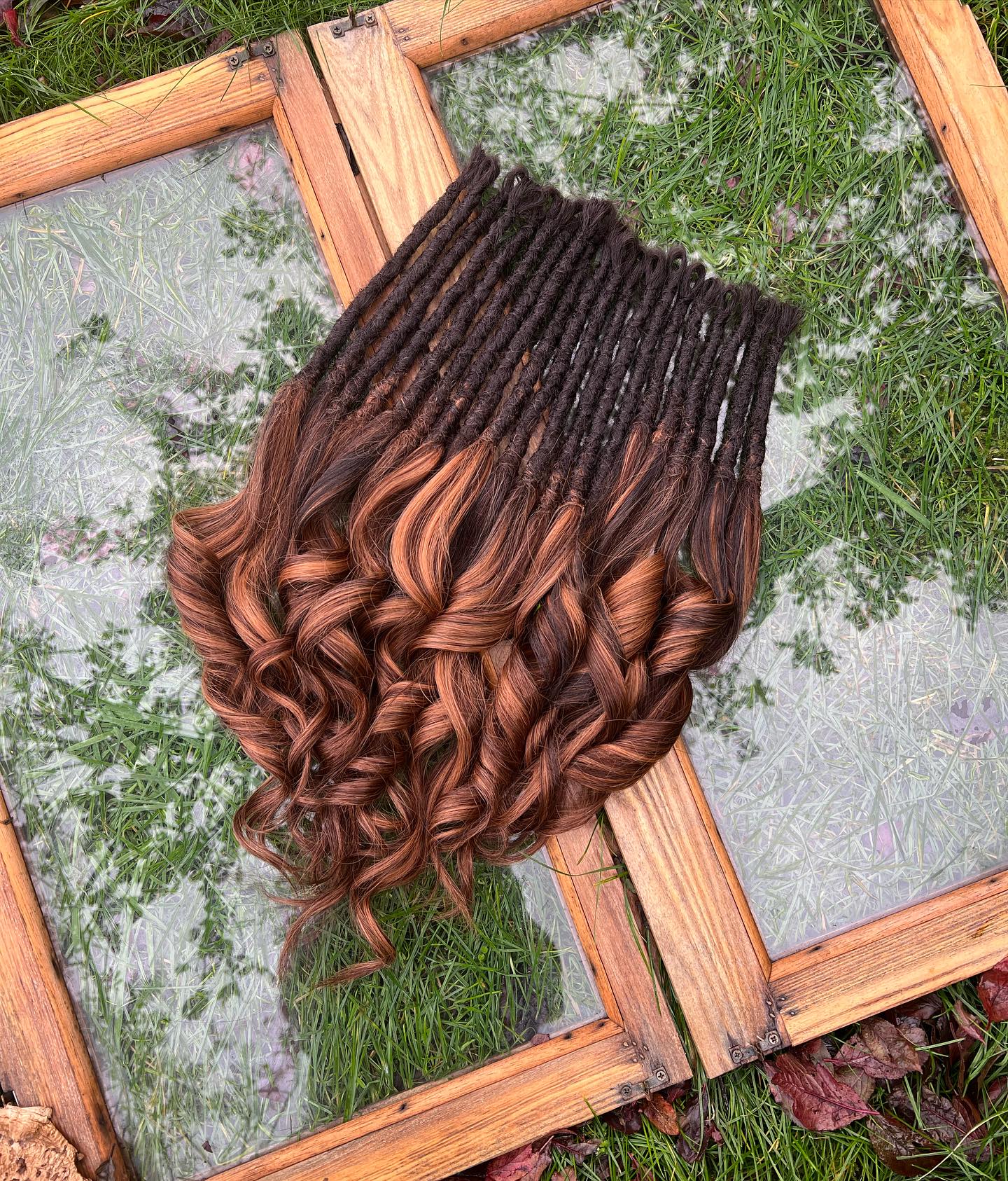 Synthetic Dreadlock Extensions with Human Hair Luxury Thick Ends - Luxury Dreadlocks