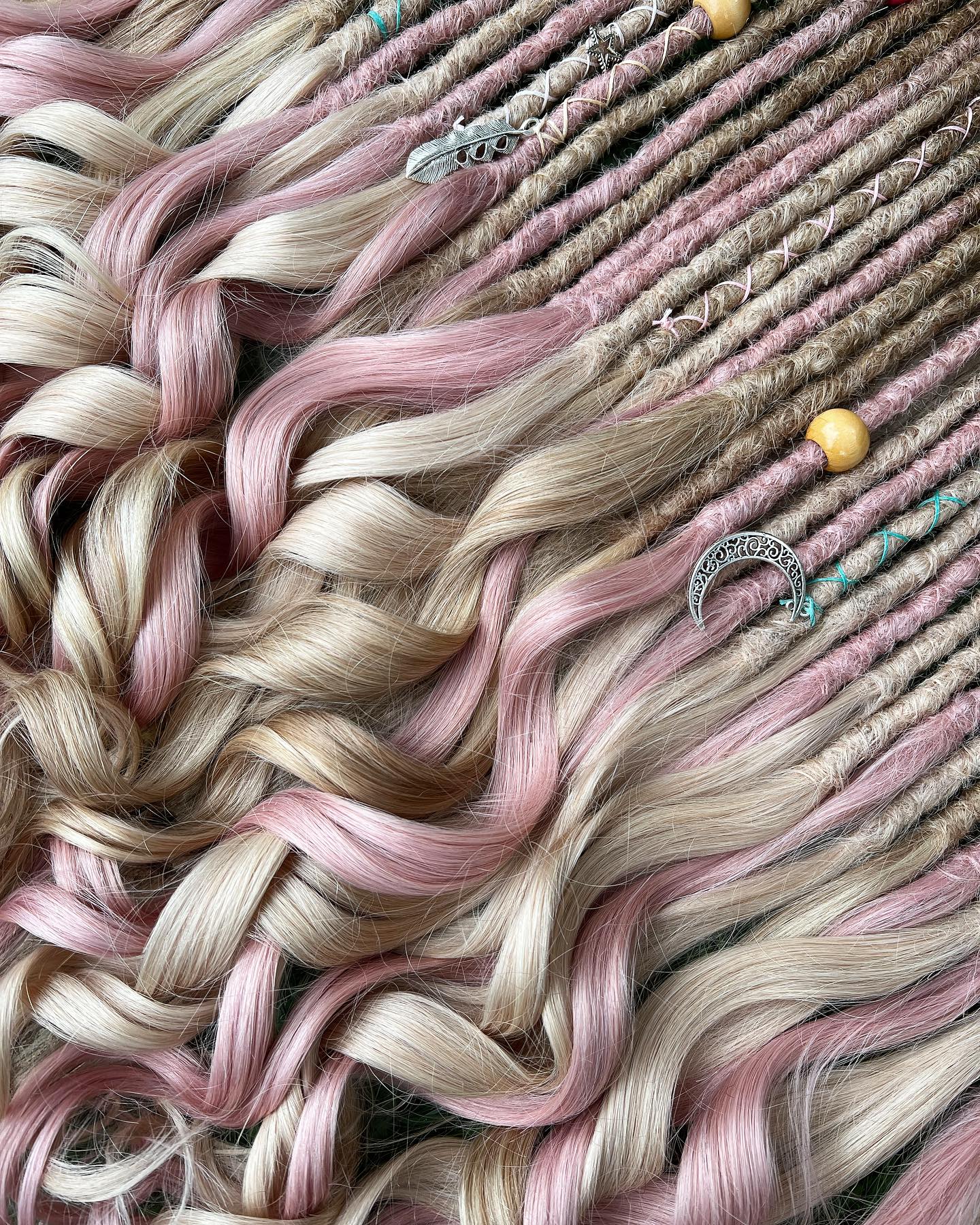 Human Hair Dreadlock Extensions with Luxury Thick Ends - Luxury Dreadlocks