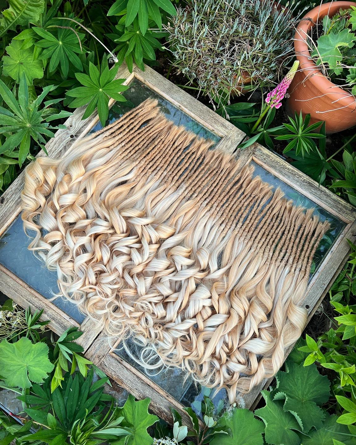 Human Hair Dreadlock Extensions with Luxury Thick Ends - Luxury Dreadlocks