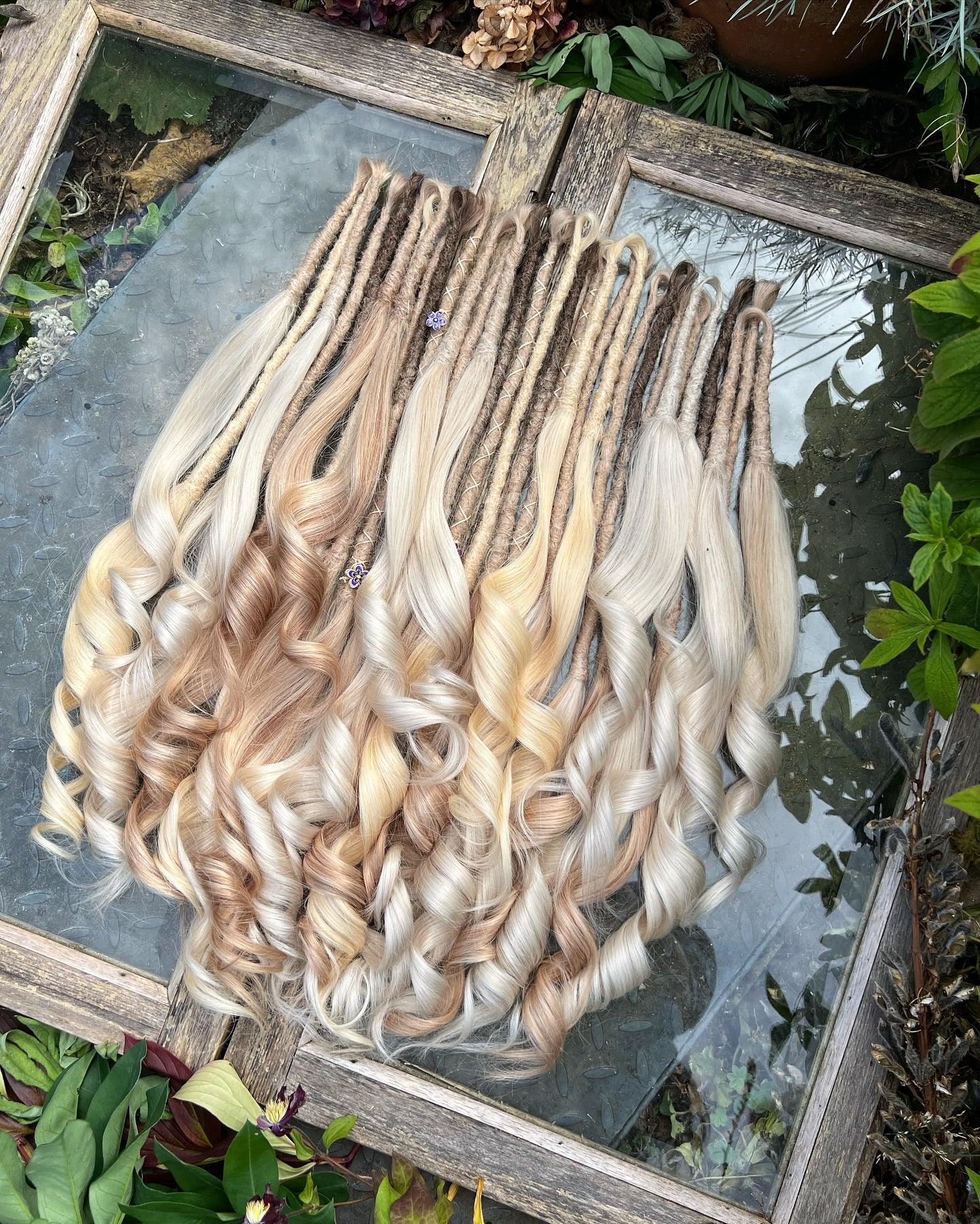 Synthetic Dreadlock Extensions with Human Hair Luxury Thick Ends - Luxury Dreadlocks