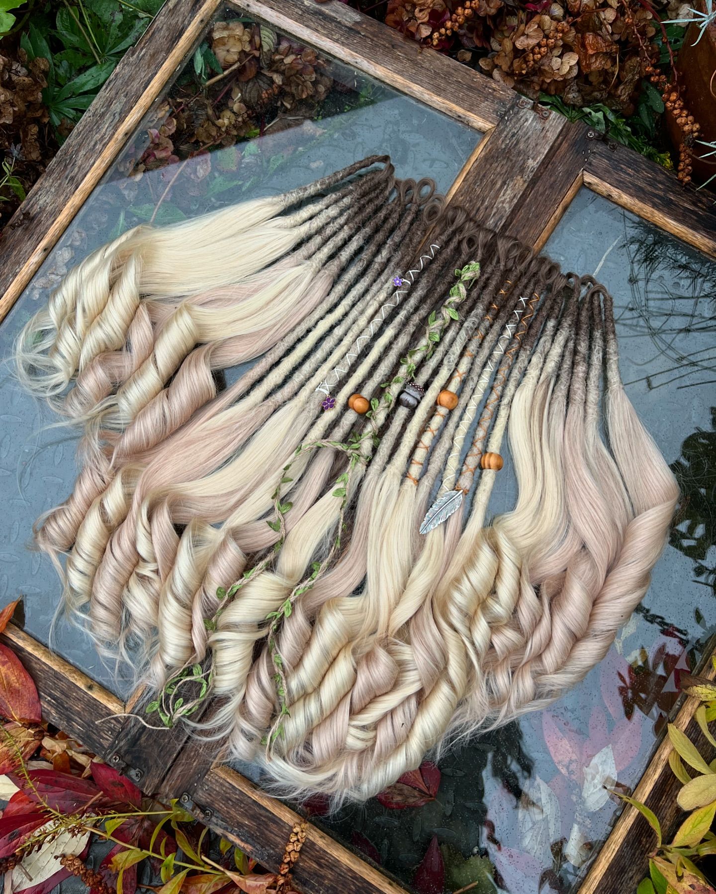 Synthetic Dreadlock Extensions with Human Hair Luxury Thick Ends - Luxury Dreadlocks