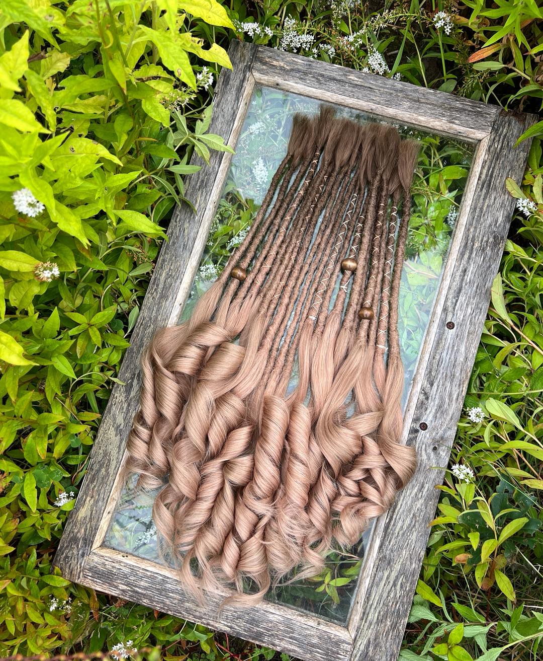 Custom Order for NewEarthIntentions - 5 DE luxury end Dreadlocks