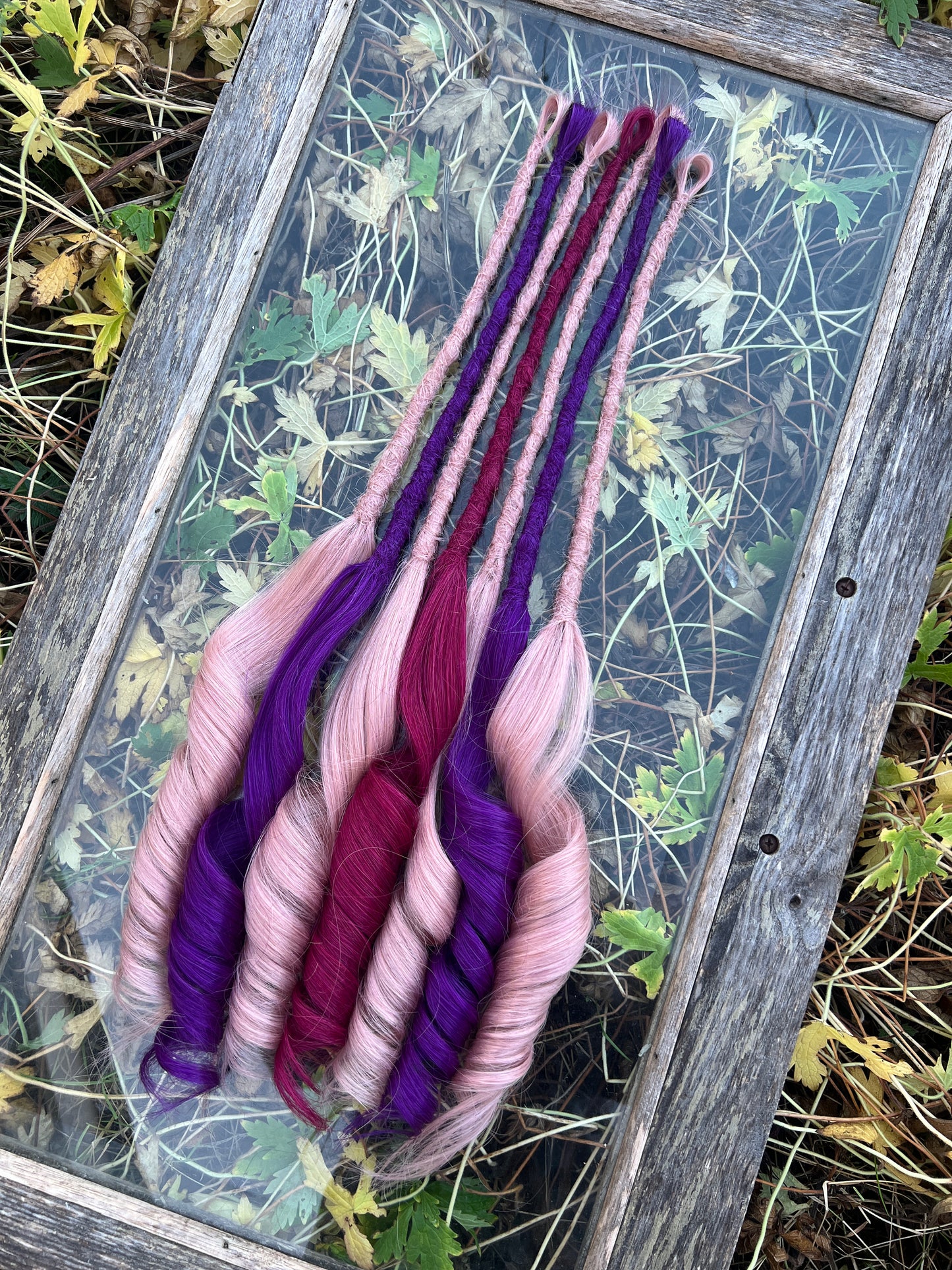 Ready to Ship Luxury End Dreadlock Extensions - Set of 7