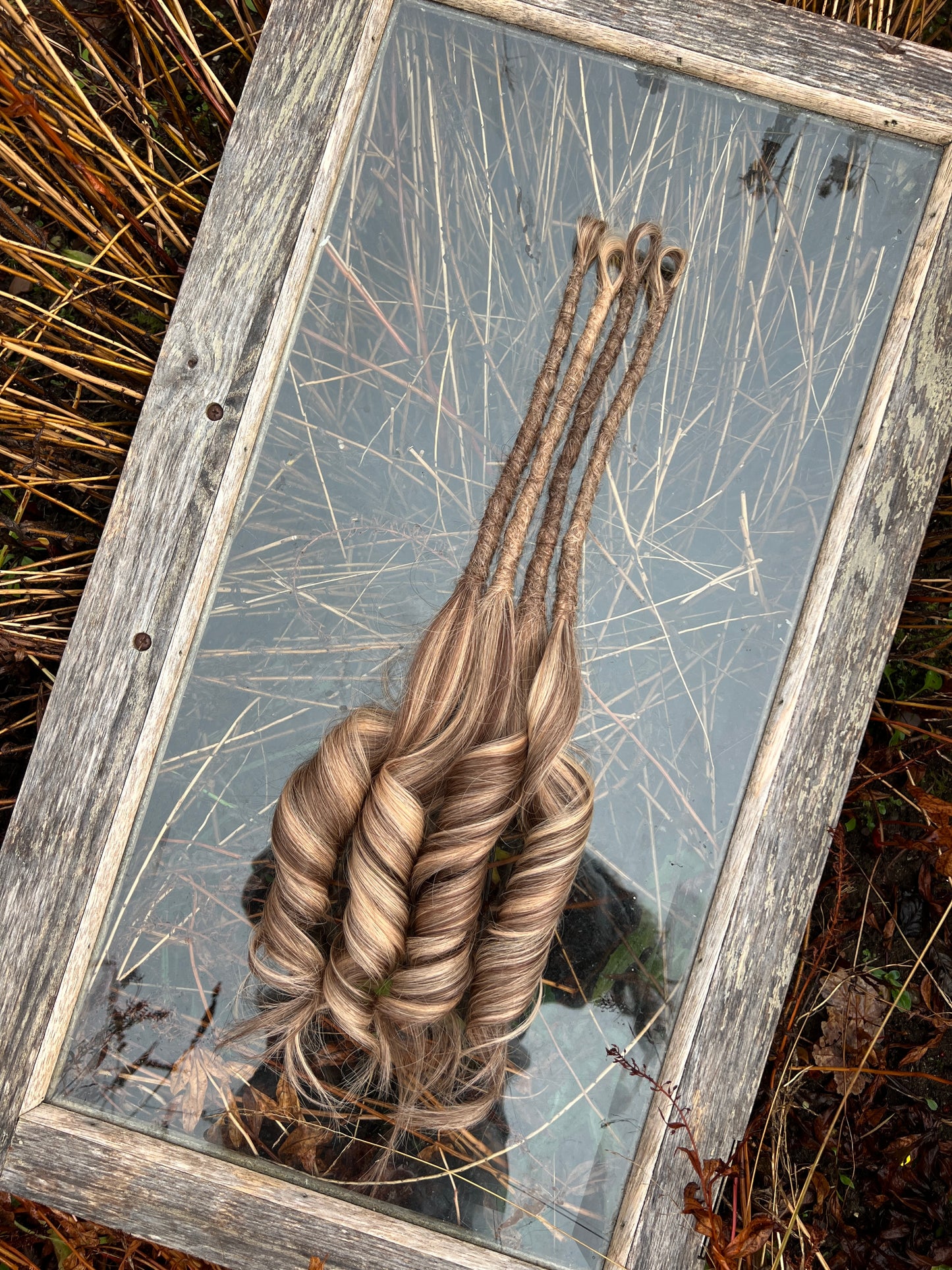 Ready to Ship Luxury End Dreadlock Extensions - Set of 4