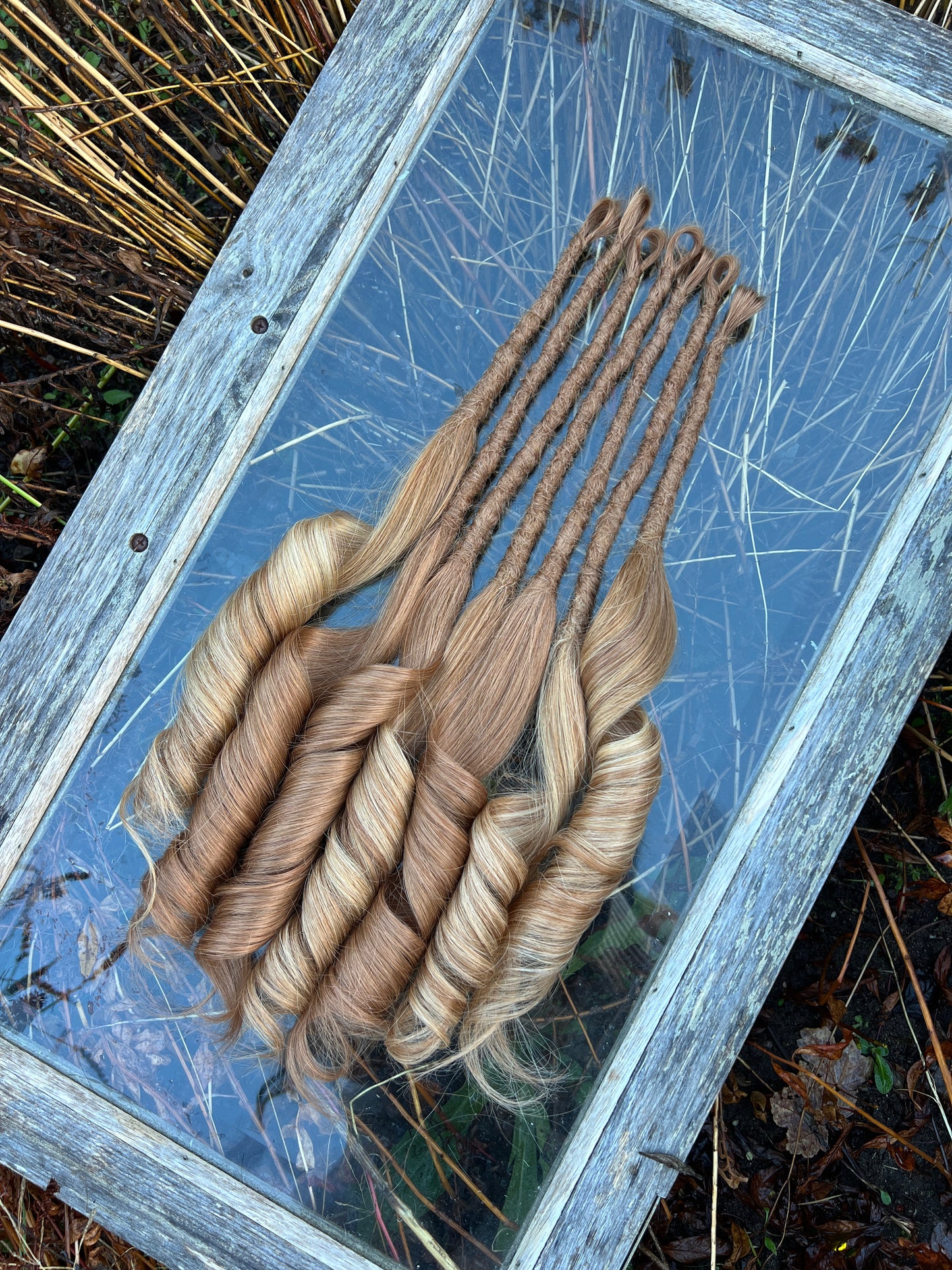 Ready to Ship Luxury End Dreadlock Extensions - Set of 7