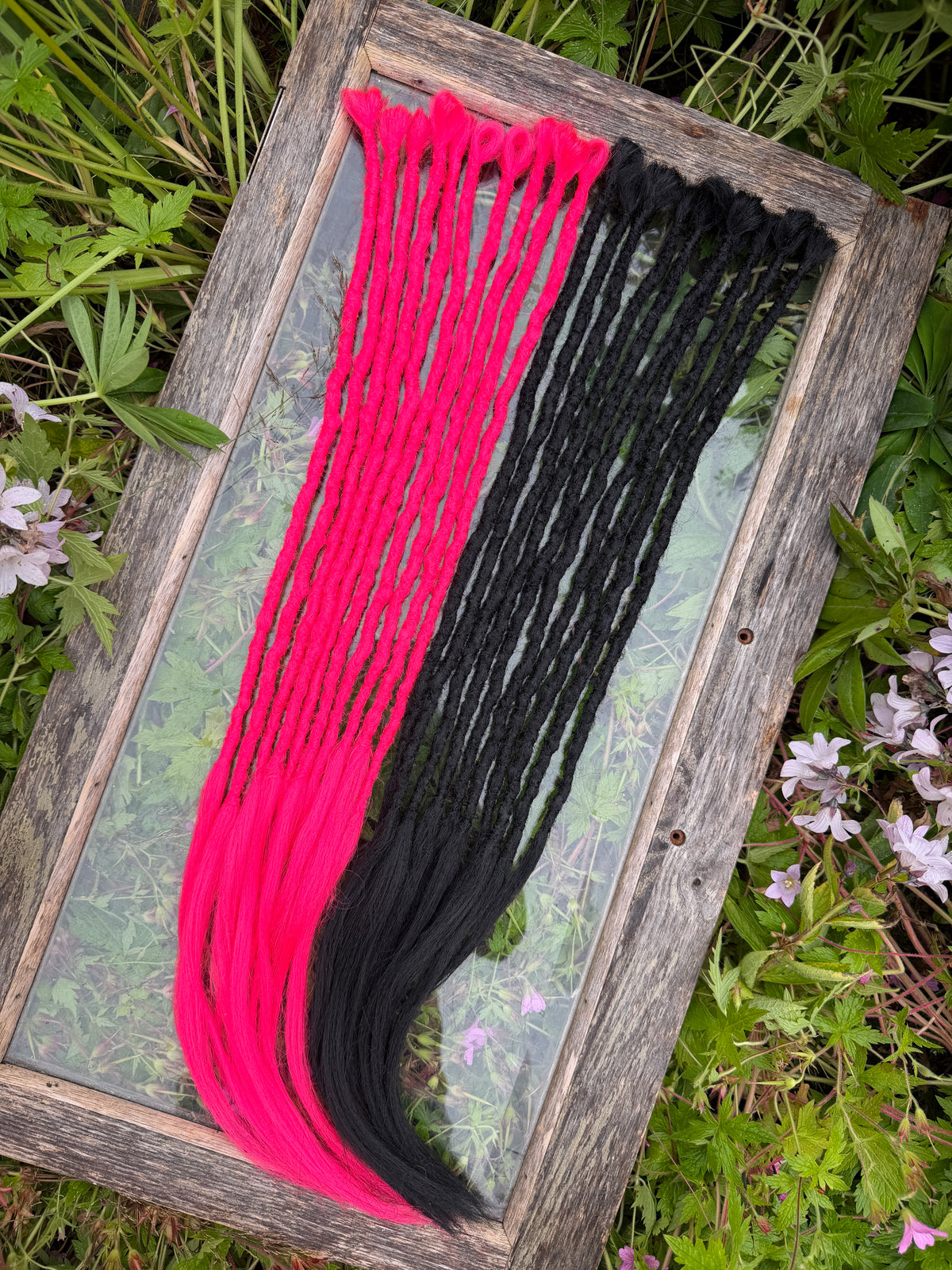 Ready to Ship Synthetic Dreadlock Extensions - Set of 20