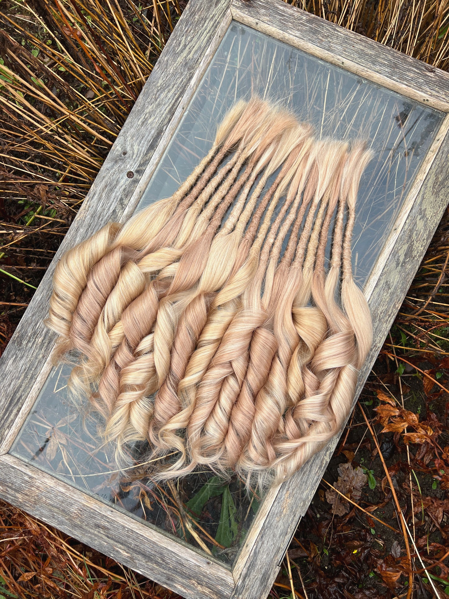 Ready to Ship Luxury End Dreadlock Extensions - Set of 17