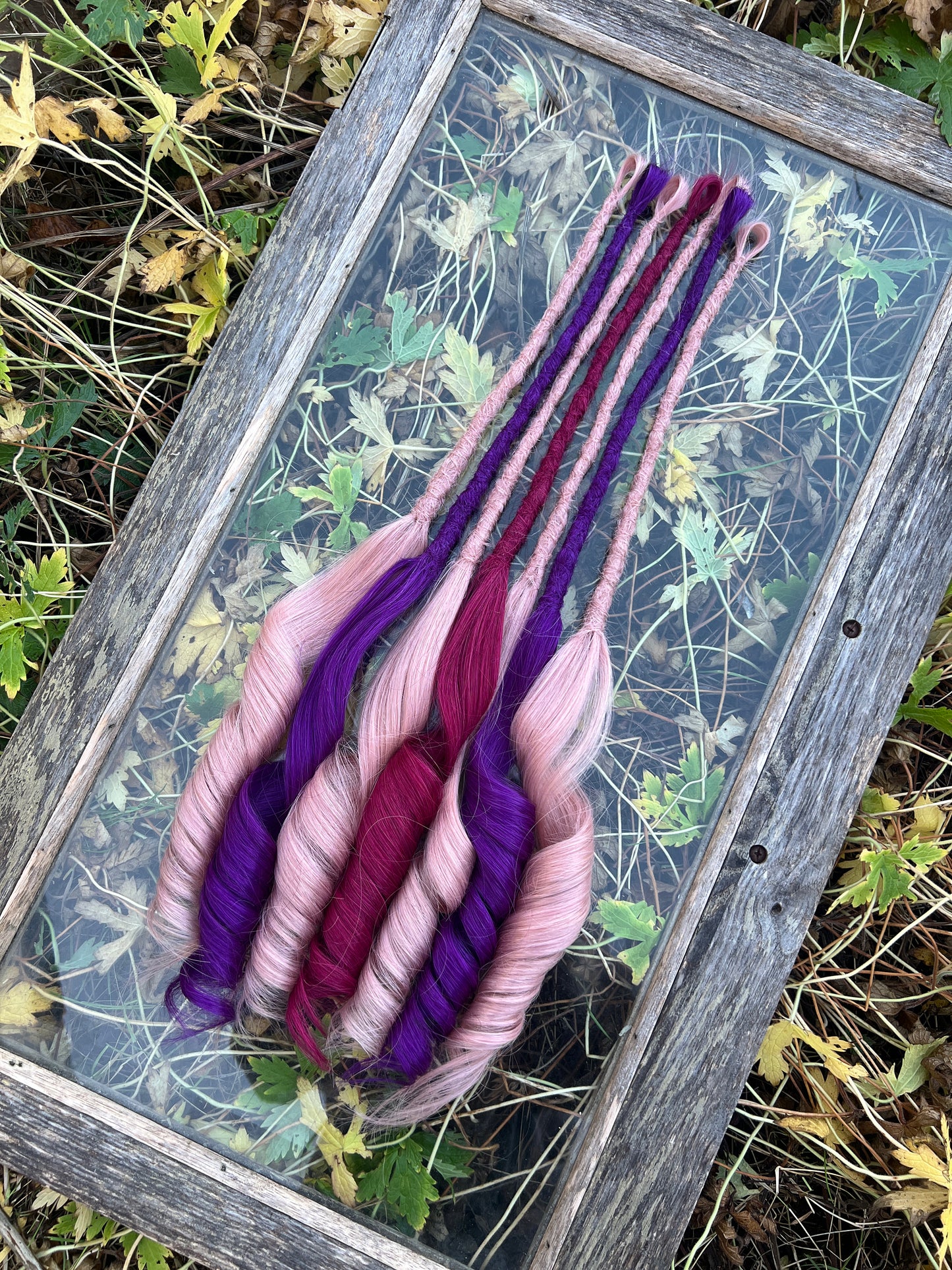 Ready to Ship Luxury End Dreadlock Extensions - Set of 7