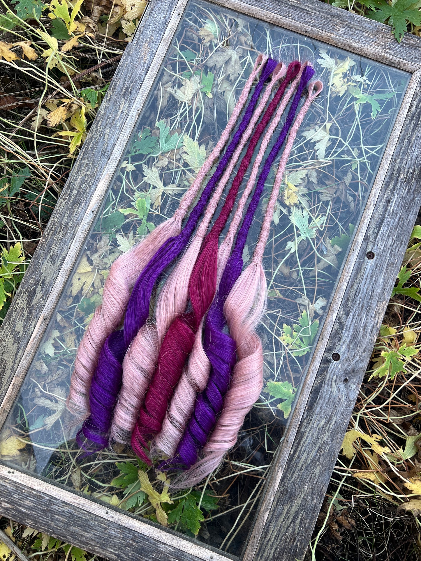 Ready to Ship Luxury End Dreadlock Extensions - Set of 7