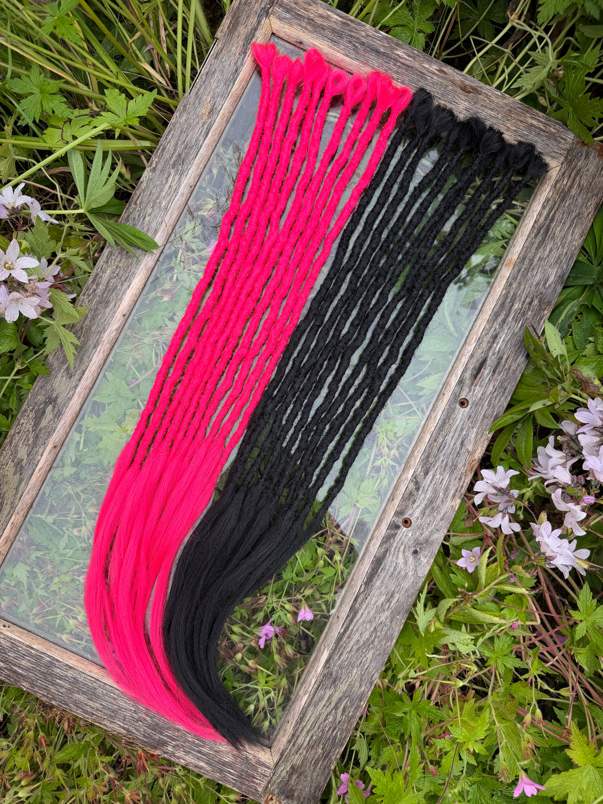 Ready to Ship Synthetic Dreadlock Extensions - Set of 20