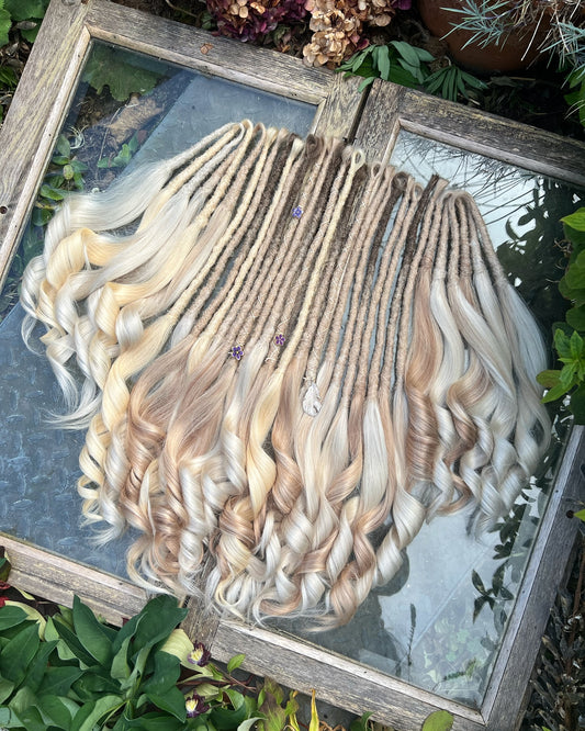 Custom Order for Krystal Alyce - 10 DE Luxury End Dreadlock Extensions