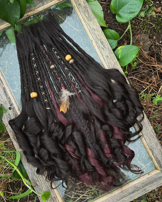 Custom Order for Bergan - 22 Human Hair Luxury Ends