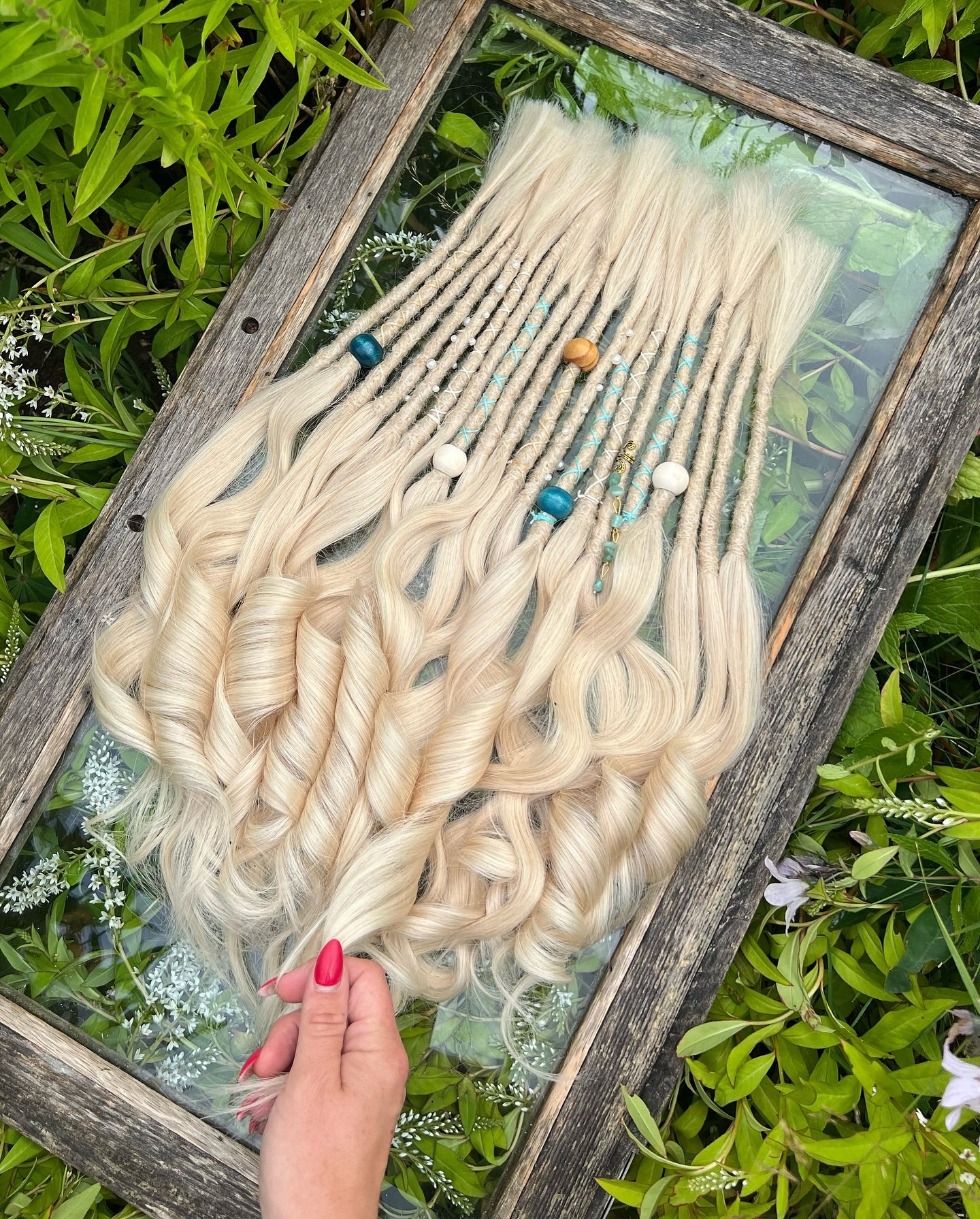 Custom Order for Stef - 15 Human Hair Luxury End Dreadlock Extensions