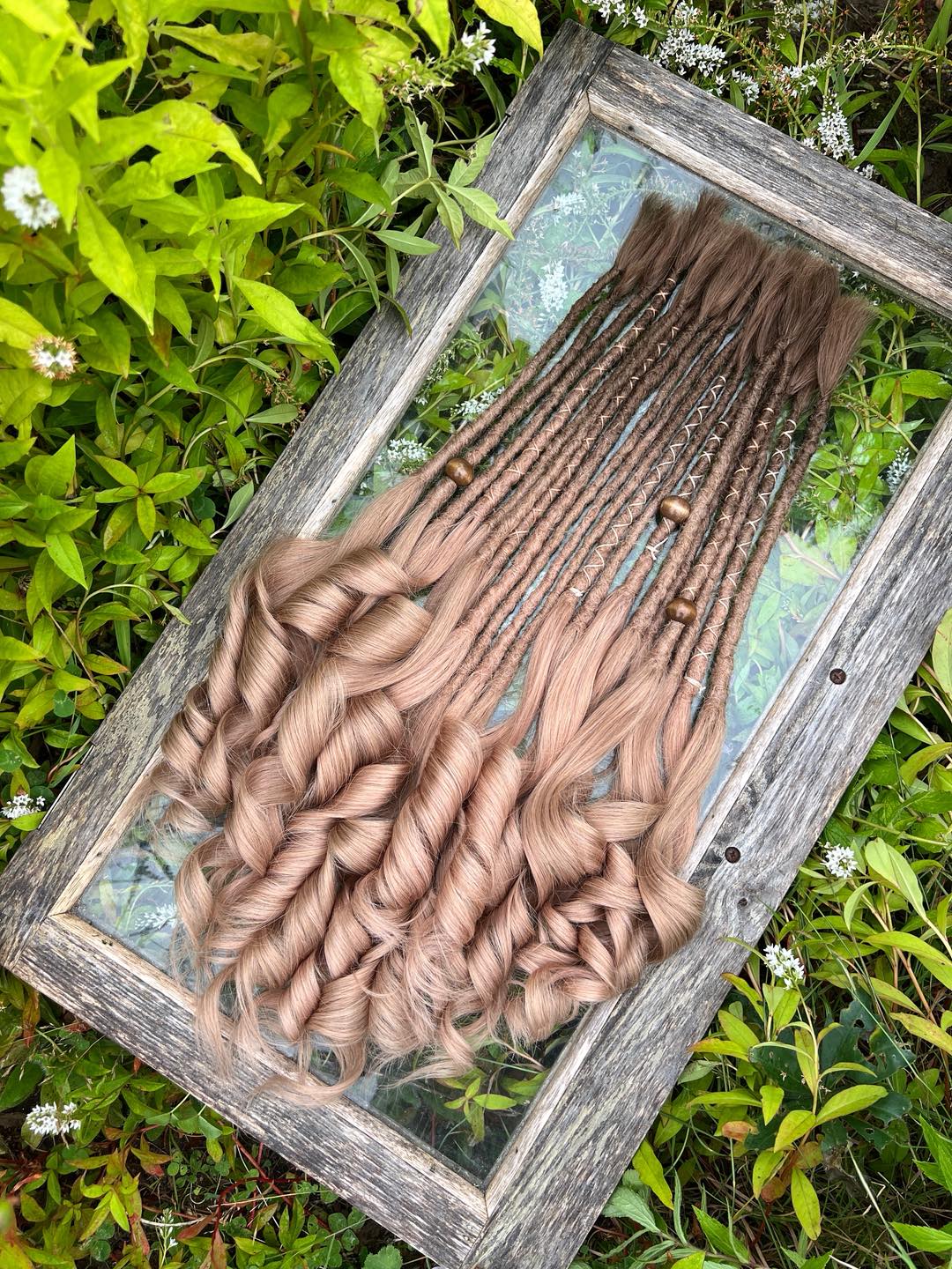 Custom Order for NewEarthIntentions - 5 DE luxury end Dreadlocks