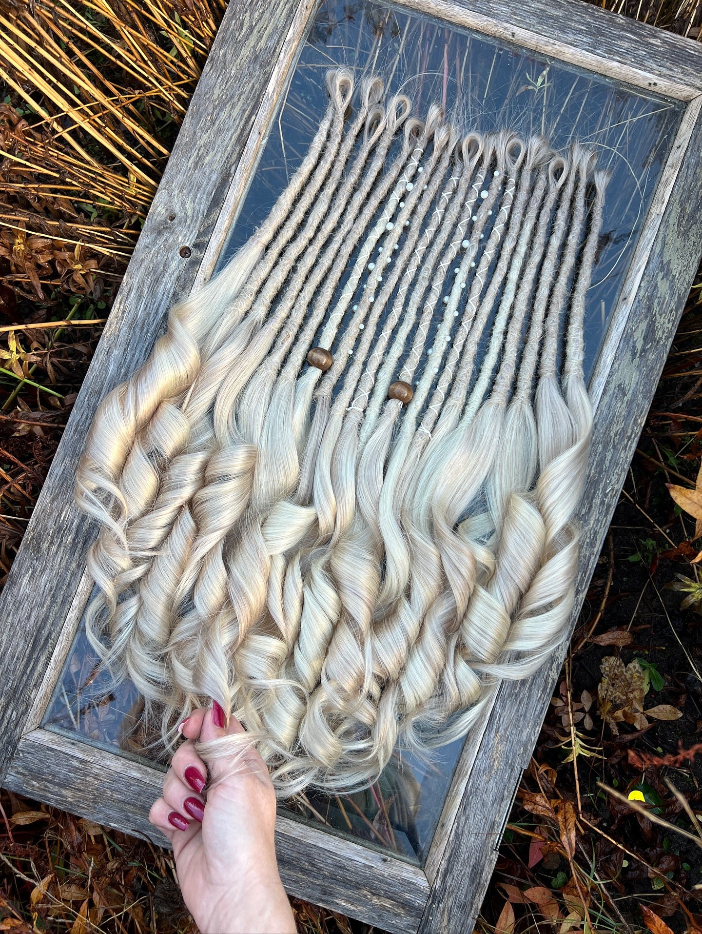 Custom Order for Stef - 15 Human Hair Luxury End Dreadlock Extensions