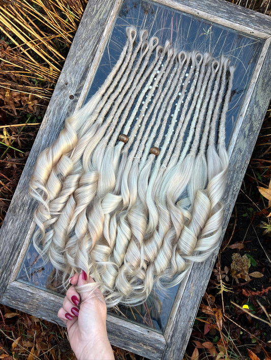 Custom Order for Erin - 20 Human Hair Luxury End Dreadlocks