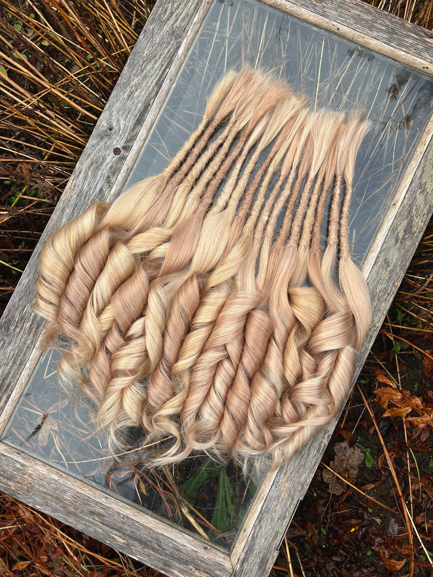 Ready to Ship Luxury End Dreadlock Extensions - Set of 17