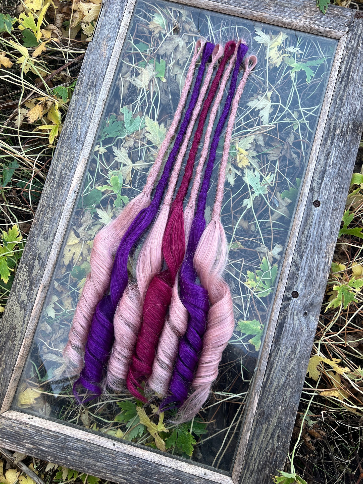 Ready to Ship Luxury End Dreadlock Extensions - Set of 7