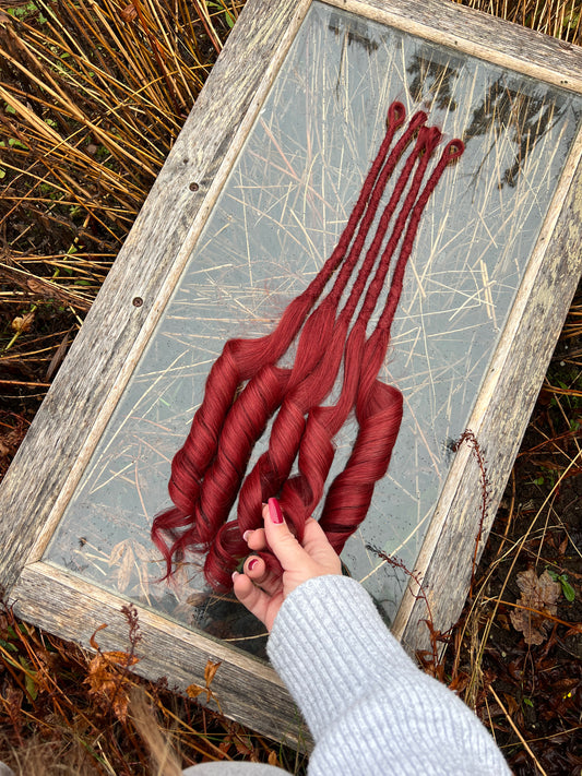 Ready to Ship Luxury End Dreadlock Extensions - Set of 5