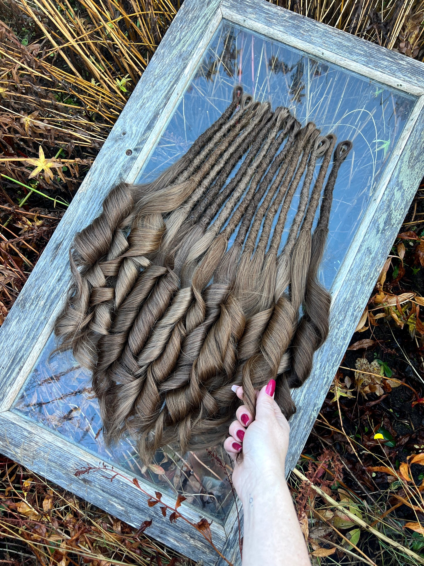 Ready to Ship Luxury End Dreadlock Extensions - Set of 15