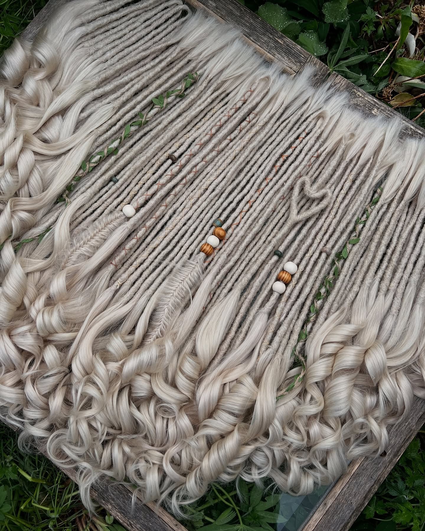 Custom Order for Stef - 15 Human Hair Luxury End Dreadlock Extensions