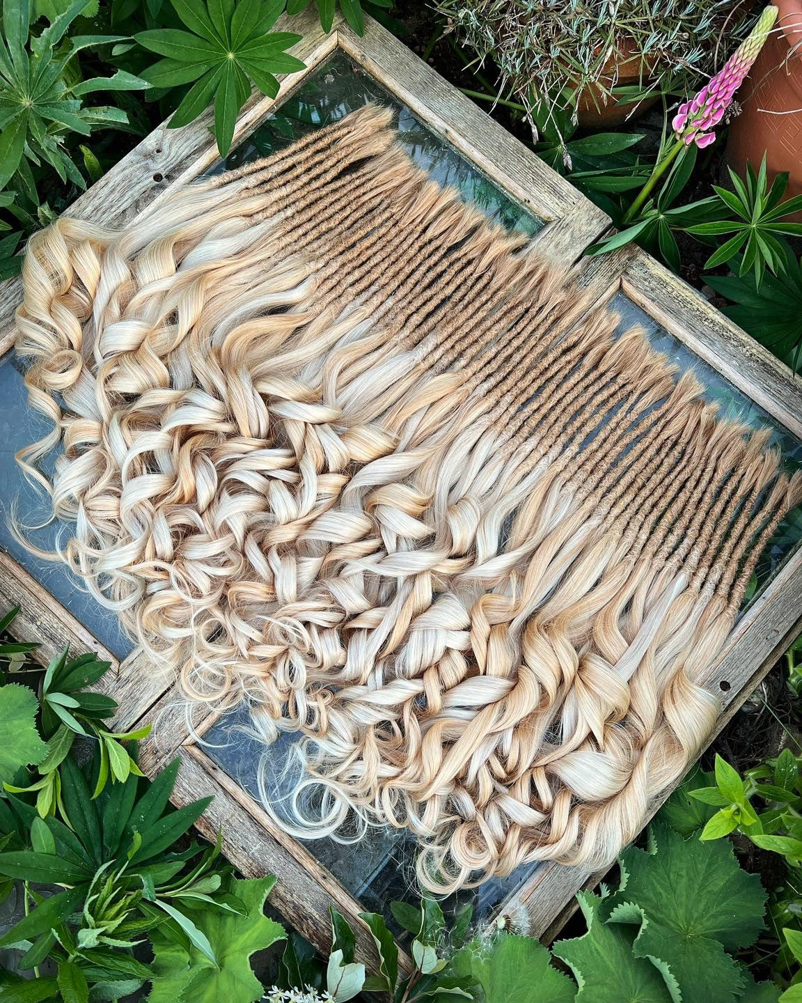 Custom Order for Stef - 15 Human Hair Luxury End Dreadlock Extensions